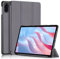 DINGGUAGUA Custodia per Honor Pad X9 11.5 Tablet 2023 Tri-Fold Cover Folio rigida con funzione stand, grigio