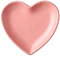 STOBAZA Piatto Forma di Cuore per Servire Frutta e Snack Vassoio Decorativo Ceramica per Colazione e Dessert per Eventi e Decorazioni Domestiche