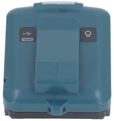 SEAFRONT Battery Converter with LED Light Belt Clip Lithium Battery USB Charger Adapter DC12V2A QC3.0 5V2.1A USB TYPE C PD18W Multiple Devices Applicable Battery for BL1518 BL2018, SEAFRONT8ng3azr2bs