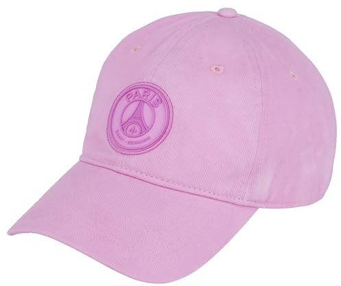 Paris Saint-Germain Cappellino da donna PSG, collezione ufficiale, taglia regolabile, Rosa, Taglia unica