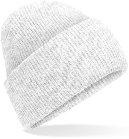 Hatstar Warme Damen Beanie Mütze | Herren Wintermütze | Strickmütze | Für Damen und Herren (Cloud Grey meliert)