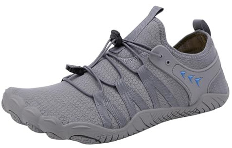 Lorax Pro Chaussures pieds nus pour homme et femme avec large boîte à orteils pour la randonnée, la marche, saines et antidérapantes, légères, respirantes, unisexes, noir foncé, 38.5 EU