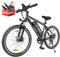 ESKUTE M100 Bicicleta Eléctrica, 27.5 Bicicleta Electrica Montaña,Motor 250W, Batería Extraíble 36V 10.4 Ah, Pantalla LED, 7 Velocidades, Bici Electrica MTB Trekking para Adultos Unisex-Negro