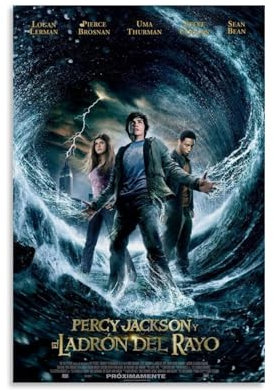 DIZHMNYN Percy Jackson & The OlympiansCanvas Poster, klassische Ästhetik, Schlafzimmer-Dekoration, Ölgemälde, Dekoration, Wohnzimmer, Zuhause, Poster, Geschenk, 30 x 45 cm, ungerahmter Stil