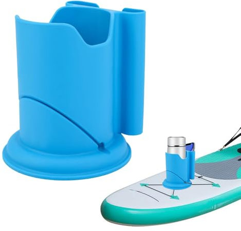 SKIKHN Paddle Board Getränkehalter, Universeller Kajak Getränkehalter, Multifunktionaler Kayak Cup Holder, Surfbrett-Getränkehalters, SUP Paddle Getränkehalters Kajak für SUP, Boot