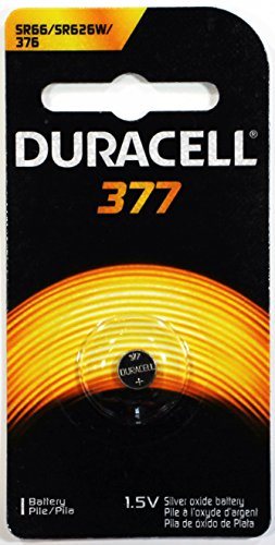 Procter & Gamble 67848 DURA2PK 1,5 V 377 Batterie, Originalfarbe