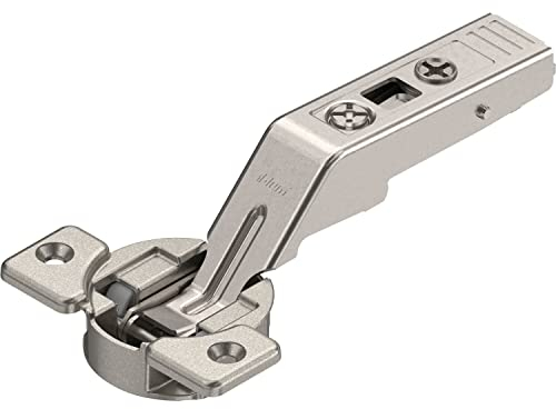Blum 78Z5500T Clip top Zwischenscharnier für AVENTOS Hochfaltklappe 134°, ohne Feder, Topf: Schrauben, vernickelt