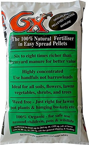 6X odourless pelleted chicken manure 20kg