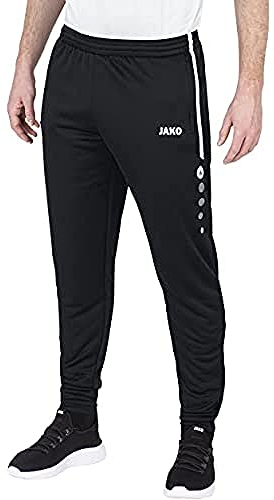 JAKO Active Trainingshose Kids schwarzweiss, 152 Kinder