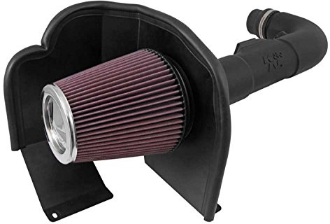 K&N Cold Air Intake Kit: High Performance, Increase Horsepower: Compatible with 2014-2018 Chevy/GMC (Silverado 1500, Sierra 1500) 4.3L V6,63-3085