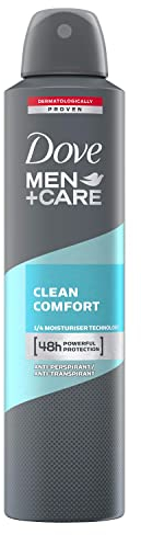 Dove Dove spray men's 250 ml clean comfort