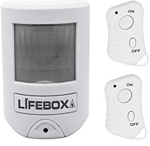 Mini Alarme à détecteur de Mouvement et 2 télécommandes