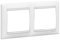 Legrand Valena 774452 - Vl-Placa 2Ele Hor Blanco