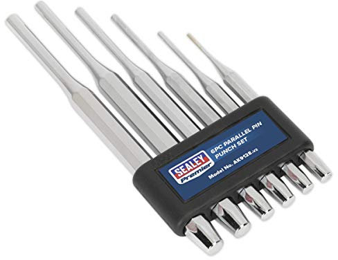 Sealey Ak9128 Parallel Pin Punch Set 6Pc