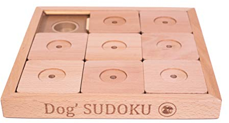 My Intelligent Dogs Interaktives Hundespielzeug Intelligenz Sudoku Small Expert - Intelligenzspielzeug für Hunde & Katze - Interaktives Spielzeug Hund, Katzenspielzeug - Denkspiele für Hunde