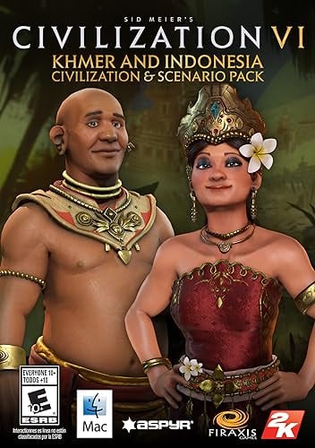 Sid Meier’s Civilization VI - Khmer and Indonesia Civilization & Scenario Pack [Mac] [Mac Code - Steam]
