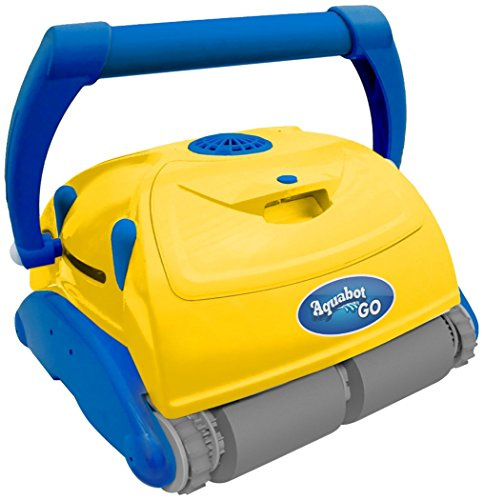 Aquabot Viva GO Limpiafondo Automático de Piscina, Amarillo, 38x48x26 cm