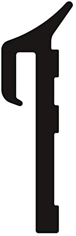 Fensterbankdichtung Anschlussprofil für Aluminium Fensterbank SD-4000 Weiß 50 Meter