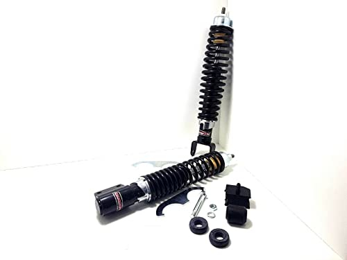 AER MOTO SPARE PARTS PAAR STOSSDÄMPFER VORNE HINTEN VERSTELLBAR SCHWARZ PX 125 150 200 ALLE