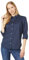 Tommy Hilfiger Damen Einfarbiges Knopfleiste und verstellbaren Ärmeln Hemd mit Button-Down-Kragen, Sky Captain, XS