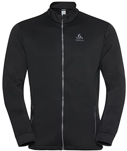 Odlo Men's Long Sleeve Shirt with Zip Berra Long Sleeve Shirt with Zip (Pack of 1)