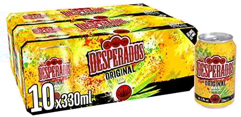 Desperados Tequila Lager Beer 2 x 10 x 330ml Cans
