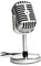 Furniture Decoration Vintage Style Microphone Wired Classic Retro Condenser Microphone with Stand Professional KTV Decorations
