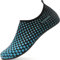 Sixspace Badeschuhe Wasserschuhe Damen Herren Schwimmschuhe Strandschuhe Aquaschuhe Surfschuhe Barfußschuhe Tauchschuhe Wassersportschuhe（Blau,39 EU
