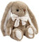 Bukowski Hase Patrick 40 cm braun mit Schleife am Hals Kuscheltier Plüschhase