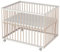 Sämann Laufgitter ECO 75x100 cm mit Matratze - 3-fach höhenverstellbar - Laufstall Baby Buche weiß/natur