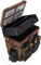 Sitzkiepe Angelobox Angel-Sitzbox Angelrucksack Angeltasche Angelkoffer Angler-Gerätekasten mit 4 Tackle Boxen Farbe Camouflage
