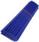 cyclingcolors 72x Fahrrad Speichencover Speichenröhre 235 mm (21 Zoll) Mountainbike Rollstuhl Motorrad Felgenabdeckungen Motocross Pit Dirt Bike (blau)
