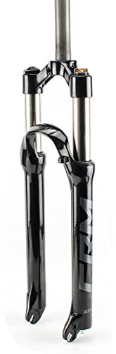 LHHL MTB Forcella Ammortizzata 26/27.5/29 Pollici Forcella Ammortizzata MTB Corsa 110mm Lega di Alluminio Mountain Bike Forcella Anteriore MTB Forcella Ammortizzata Manuale Lockout Shocks (Color : Gr