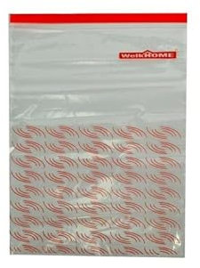 Generic Sacchetti per Alimenti con Chiusura Ermetica 4 pezzi 28,5 x 41,5 cm 6 Litri