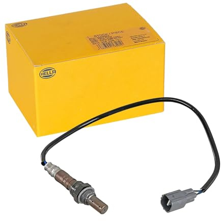 HELLA 6PA 358 221-621 Lambdasonde Sauerstoffsensor- 4-polig - Kabel: 560mm | 6PA 358 221-621 passend für Avensis Camry Hiace Previa Rav | 6PA 358