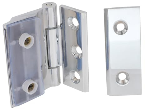 Artibetter 1 Satz Türclip für Badezimmer Hochleistungsscharniere Weinschrankklemme selbst scharniere für glastüren türscharniere Glastürscharnier Schranktürscharnier Saunatür