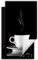 DarHaus Herdabdeckplatte 1 teilig 30x52 cm Küche Herdabdeckung Ceranfeld Herdabdeckplatten Anti Rutsch Matte Aufrollbar, schwarz - Kaffee