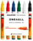 Molotow One4All 127HS Acryl Marker Basic Set 1 (2,0 mm Strichstärke, hochdeckend und permanent, schnell trocknend, nachfüllbar, für fast alle Untergründe) 6 Stück sortiert