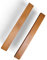 Generisch Klappstuhl Gartenstuhl 2X Ersatzarmlehnen in Braun, Grau oder Natur Holz massiv Armlehne Hochlehner Stuhl passend für alle Stühle aus ALDI, Lidl, Norma sortiment Polyrattan Neu (Braun)