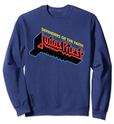 Judas Priest – Defenders Logo On Navy Sweatshirt