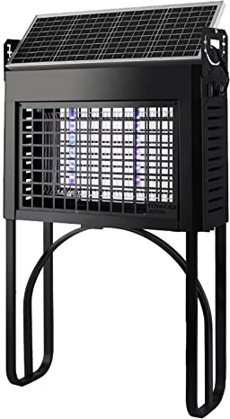 3500V 13W Solar UV Insektenvernichter, 2 IN 1 Moskito Zapper Elektrisch,Solarladung,IPX4,10000MAH Lithiumbatterie,Gärten, Villen, Hotels, Bauernhöfe, Vergnügungsparks,500m²,TMS310