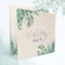 colortouch Gästebuch Silberhochzeit zum 25. Hochzeitstag für Eltern, Freunde oder Kinder mit 100 Seiten zum Ausfüllen, Eukalyptus Hochwertiges Vintage Hardcover Gästebuch, Erinnerungen festhalten