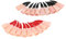 JOINPAYA 20stücke Halloween Fake Fingers Mit Realistischem Design Wiederverschließbare Requisiten Für Gruselige Kostüme Und Partys Inklusive Schwarze Und Rote Fingernägel