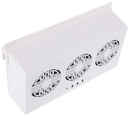 iplusmile Solar Power Car Fan Buggy Van Air Conditioner Rv Ventilation Fan Auto Vent for Car Seat Cooling Pad