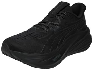 Puma Magmax Nitro 2 Herren-Laufschuh, Black-Shadow Gray, 42.5 EU