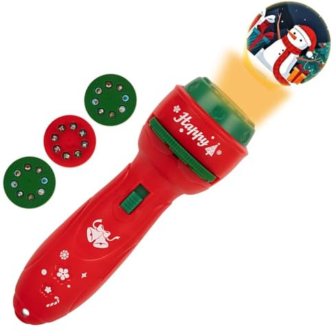 Flasona di proiezione per bambini - Storia di Natale Light, Torcia proiettore per vacanze | Giocattolo di proiezione 'immagine del soffitto, giocattolo di torcia con motivi di Natale, luce