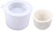 Stampo rotondo in silicone per gesso, per piante grasse, vaso da fiori in cemento, vaso in resina