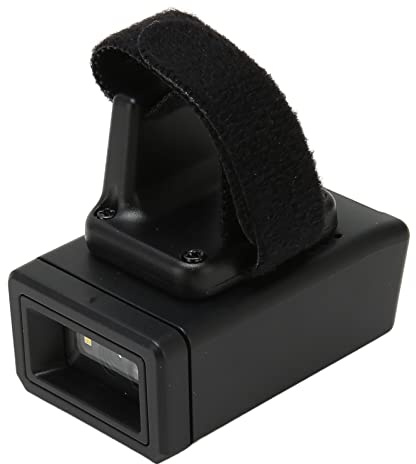 Fyearfly RBS-X5 Ring-Barcode-Scanner, tragbarer 2,4 G & Bluetooth-Lesegerät für 1D-2D-QR-Codes, Freisprechgerät, kompatibel mit Windows, Mac OS, iOS und Linux