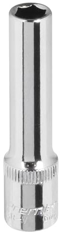 Sealey Sp3816D Walldrive Socket 16Mm Deep 3/8Sq Drive Fully Polished