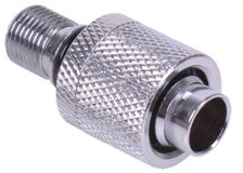 Alphacool 13142 Auslassadapter auf 13/10mm - Chrome Wasserkühlung Pumpen